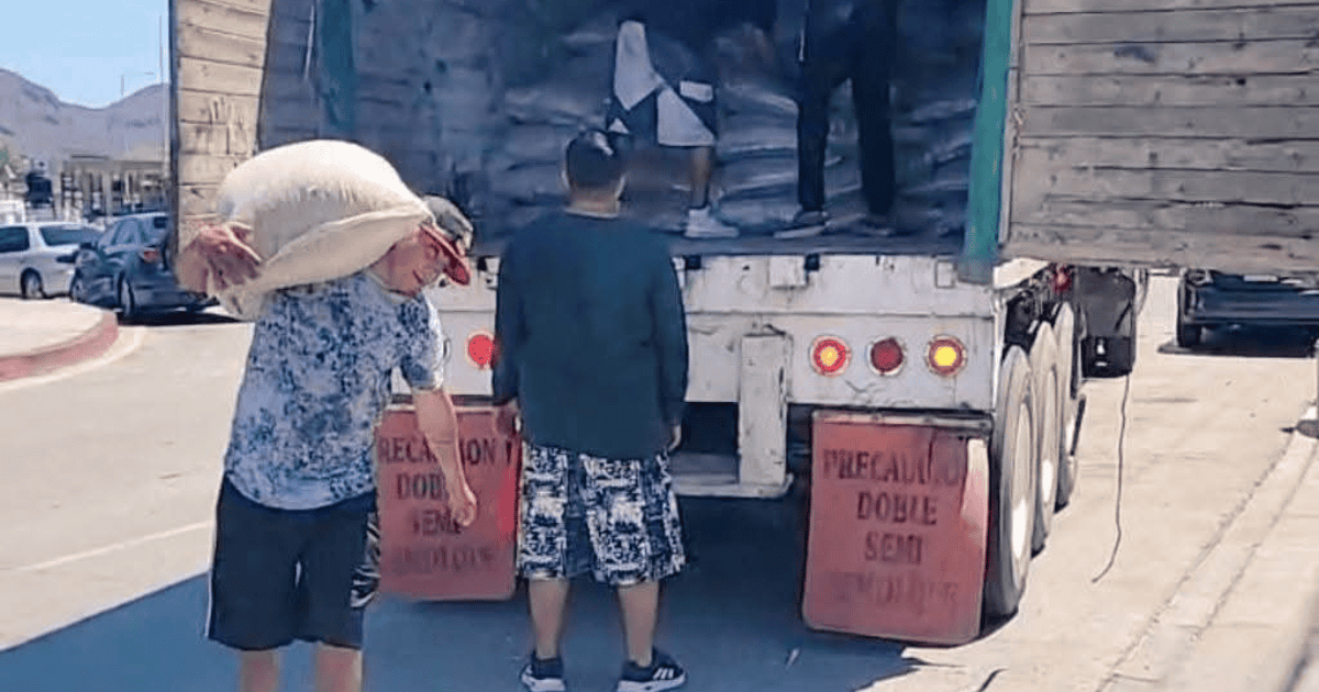 Casa Franciscana recibió la donación de 10 toneladas de frijol