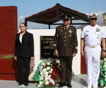 Celebran 171 aniversario de la gesta Heroica de Guaymas