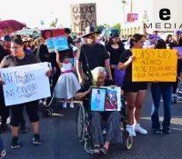 Marchan en Hermosillo por justicia para Margarita y sus tres hijas