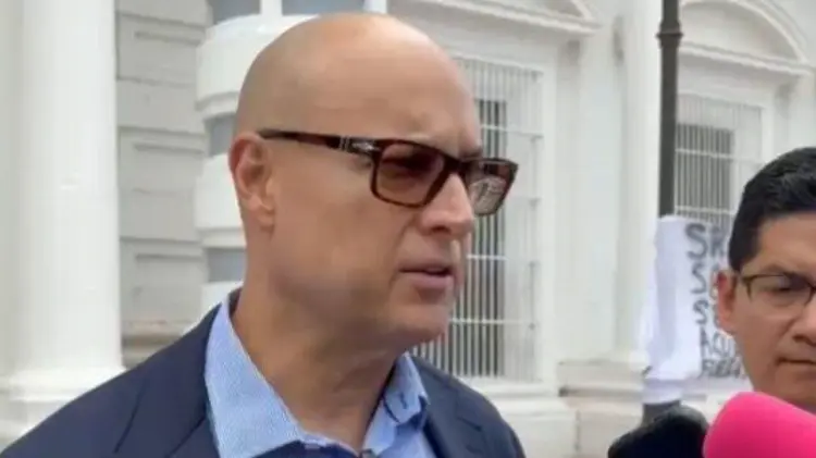 Carlos Flores, comisario de AMIC. (Foto: Fátima Parra / EXPRESO)