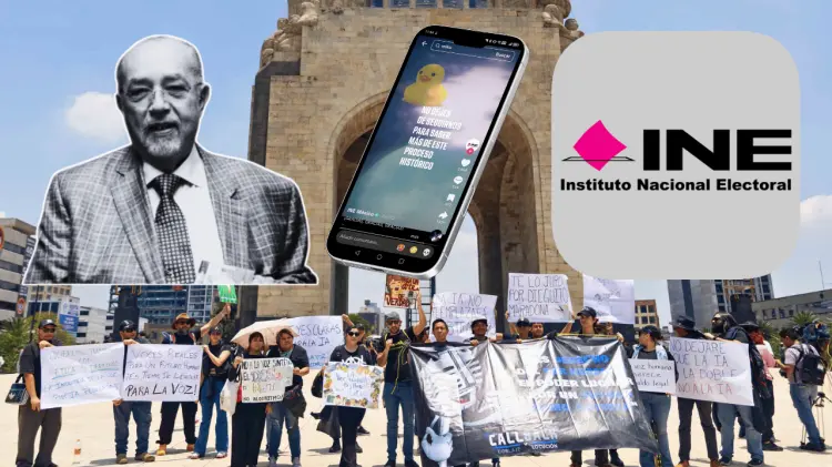 El gremio de actores de doblaje se mostró molesto por el TikTok del INE. (Foto: El Universal)