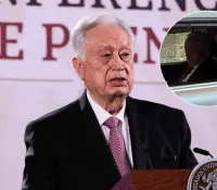 Reaparece Manuel Bartlett en Palacio Nacional