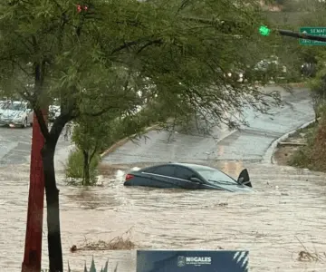 Atienden afectaciones por lluvia intensa en Nogales; reportan saldo blanco