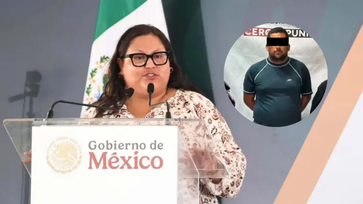 La secretaria de las Mujeres reconoció la valentía de la alumna. (Foto: Especial / EXPRESO)