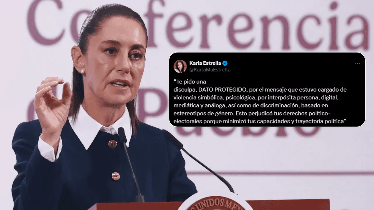 Sheinbaum critica sanción por disculpa pública