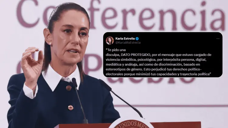La presidenta Claudia Sheinbaum habló de la polémica. (Foto: Agencia Reforma/EXPRESO)