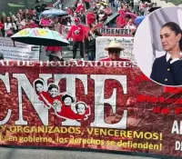 Amaga CNTE con protestar en evento de Sheinbaum