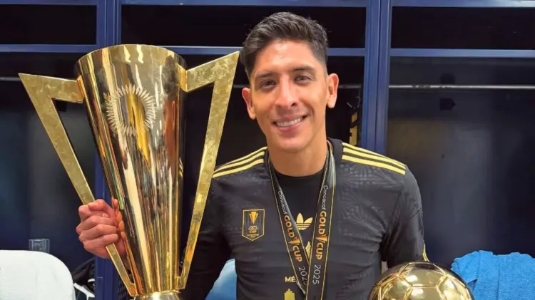 Edson tuvo una destacada Copa Oro con Selección Mexicana. (Foto: Especial/Cortesía)