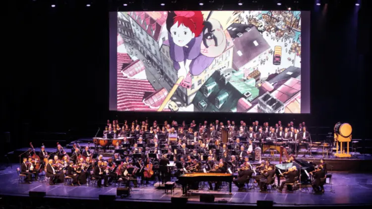 En los conciertos proyectan imágenes de las películas mientras tocan el soundtrack