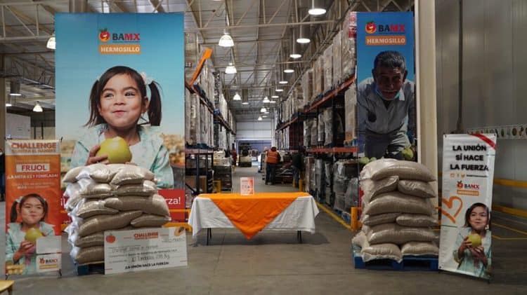El Banco Alimentario lleva paquetes de ayuda a 30 colonias de Hermosillo