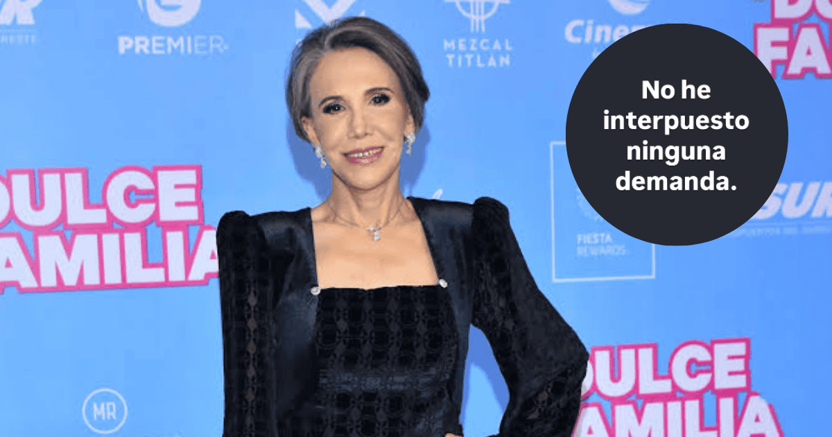 Florinda Meza desmiente demanda por la serie de Chespirito