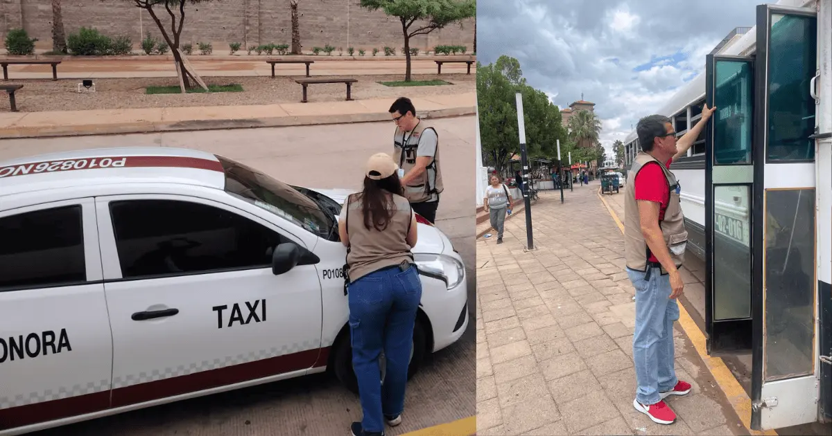 Continúan operativos de inspección de transporte en Nogales