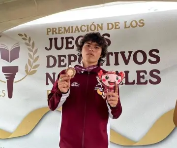 Velocista de Empalme gana dos medallas de bronce en competencia de CONADE