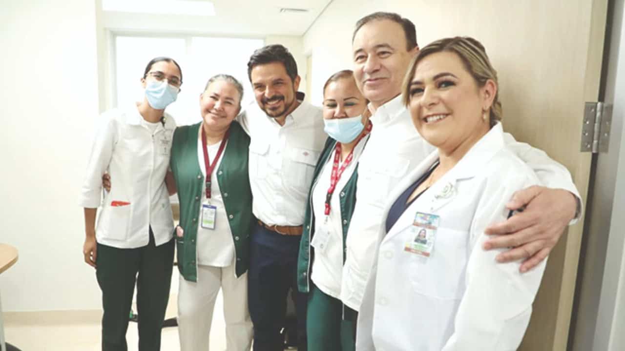 Durazo garantiza seguridad social a tres mil trabajadores de salud