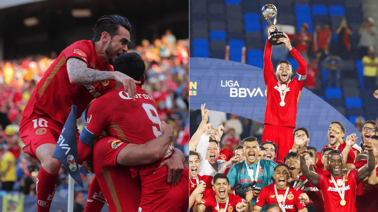 Toluca vence al América y conquista el Campeón de Campeones 2025