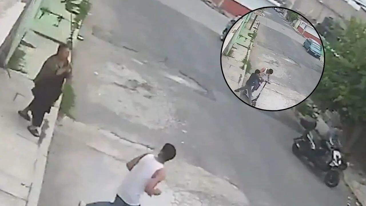 Abuela defiende a su nieto y frustra robo en Valle de Chalco