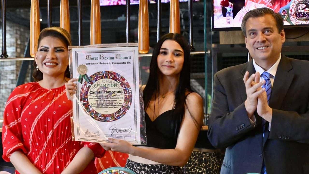 Camila Zamorano hace historia en el boxeo: Senadora Lorenia Valles