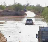 Llaman a extremar precauciones por crecida del río San Miguel