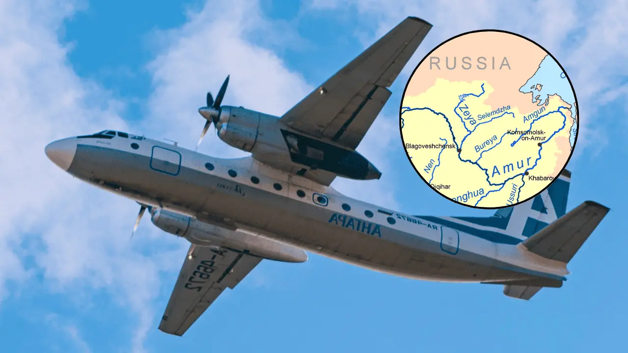 Rusia: activan operativo de búsqueda tras desaparición de avión de pasajeros