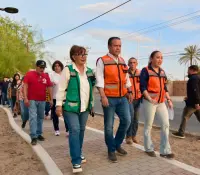 Toño Astiazarán supervisa avances del Parque Lineal en el Norponiente