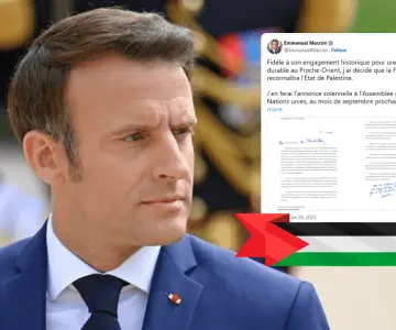 Reconocimiento de Palestina por Francia desata condena de Israel y EU