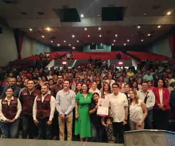 Bienestar estatal entrega 263 tarjetas de Oportunidad a familias de Nogales