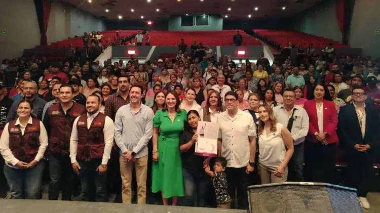 Secretaría de Bienestar Sonora hizo entrega a familias vulnerables de Nogales
