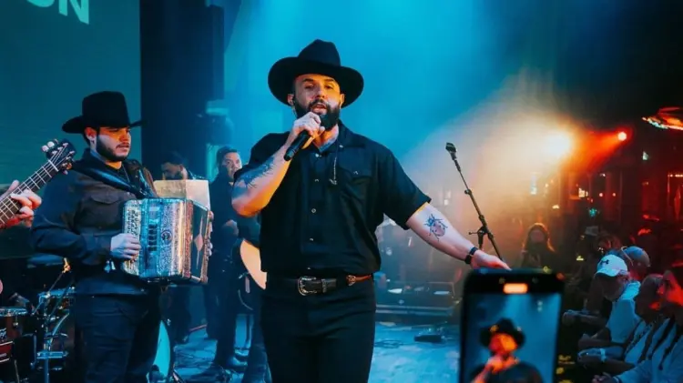 Carín León en Nashville, Estados Unidos de América. (Foto: Especial / EXPRESO)