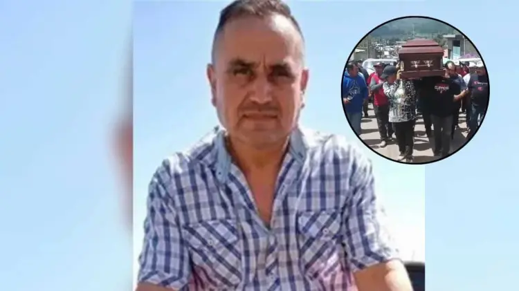 El jornalero fue despedido por familiares en Zinapécuaro. (Foto: Especial / EXPRESO)