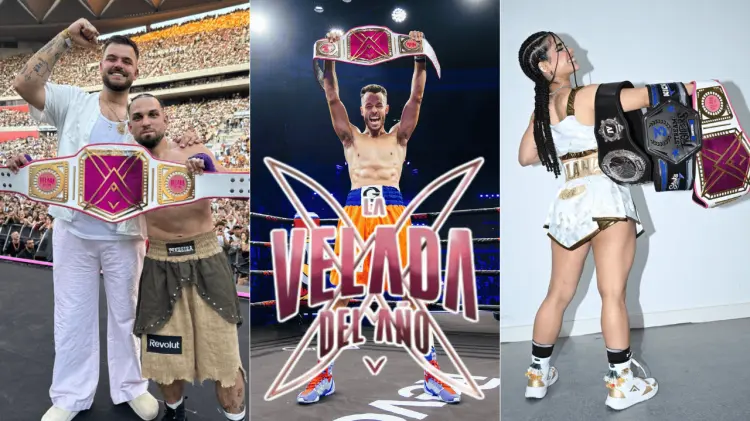 Este sábado se llevó a cabo La Velada del Año V con siete duelos de alto nivel. (Foto: Especial/EXP)