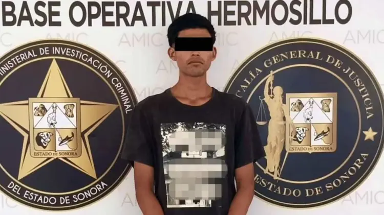 El individuo se encuentra en el Cereso número 1 de Hermosillo. (Foto: Especial / EXPRESO)