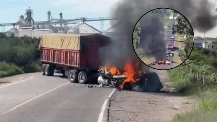 Los bloqueos se dieron en varios puntos. (Foto: Especial / EXPRESO)