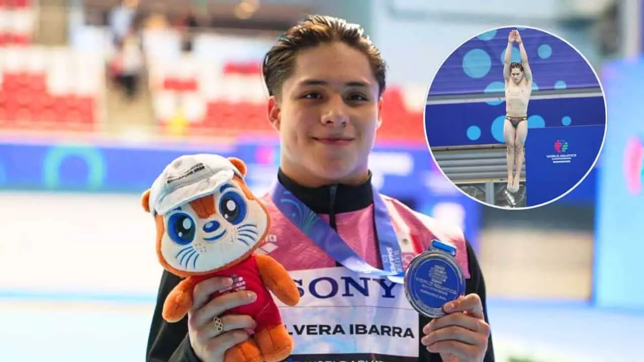 Conquista Osmar Olvera la plata en Mundial de Singapur 2025