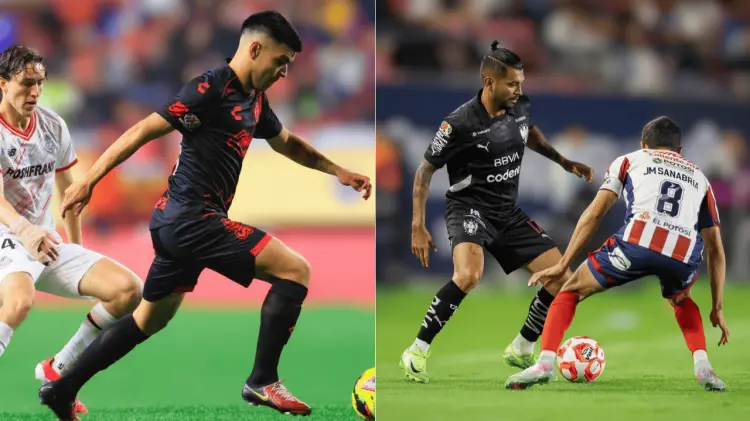 Iván Tona de Xolos y Tecatito Corona en Rayados son los de más actividad. (Foto: Cortesía)