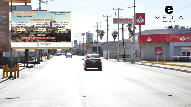 En menos de una semana se volvió a tener temperatura récord de calor. (Foto: Alfredo Gerardo)