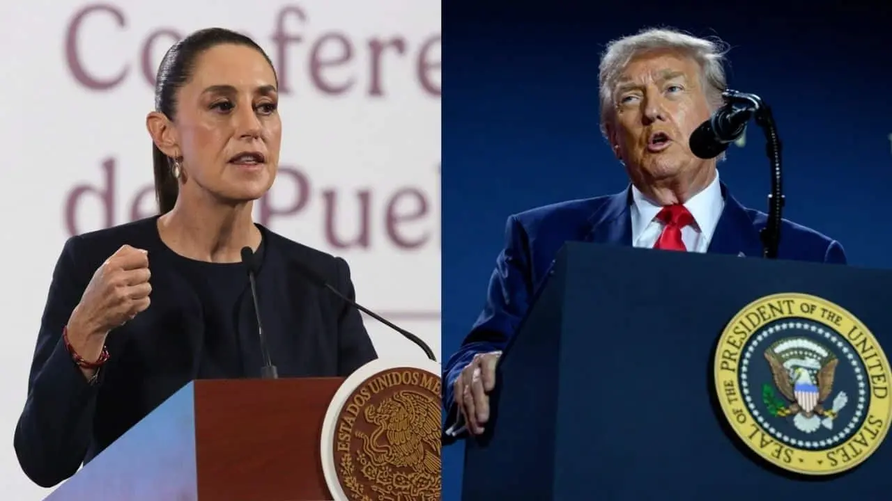 Trump sostendrá mañana llamada con Sheinbaum
