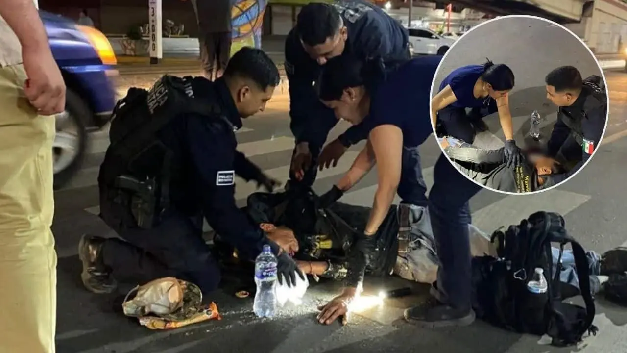 Salvan a hombre que presentaba convulsiones en vía pública de Nogales
