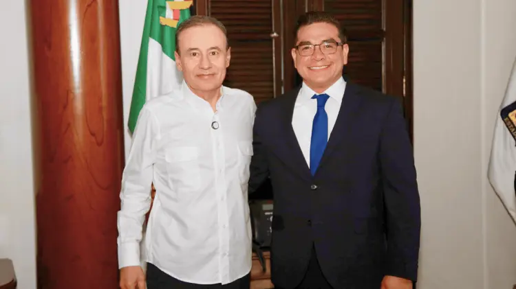 Piñeda Taddei era secretarío de la Consejería Jurídica de Sonora. (Foto: X/@AlfonsoDurazo)