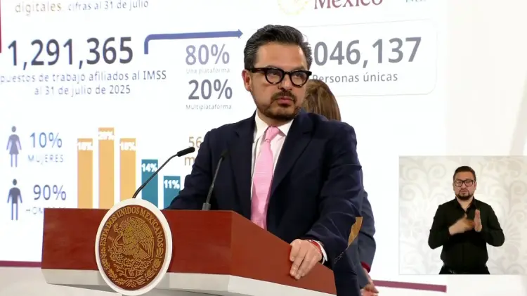 De enero a julio del 2025 el IMSS registró 23 millones 591 mil 691 puestos de trabajos afiliados