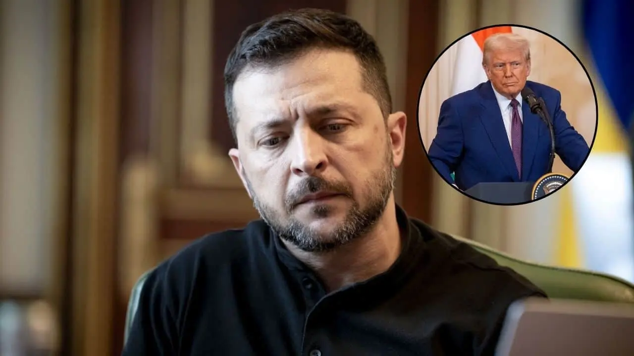 Aborda Zelenski con Trump la imposición de sanciones a Rusia