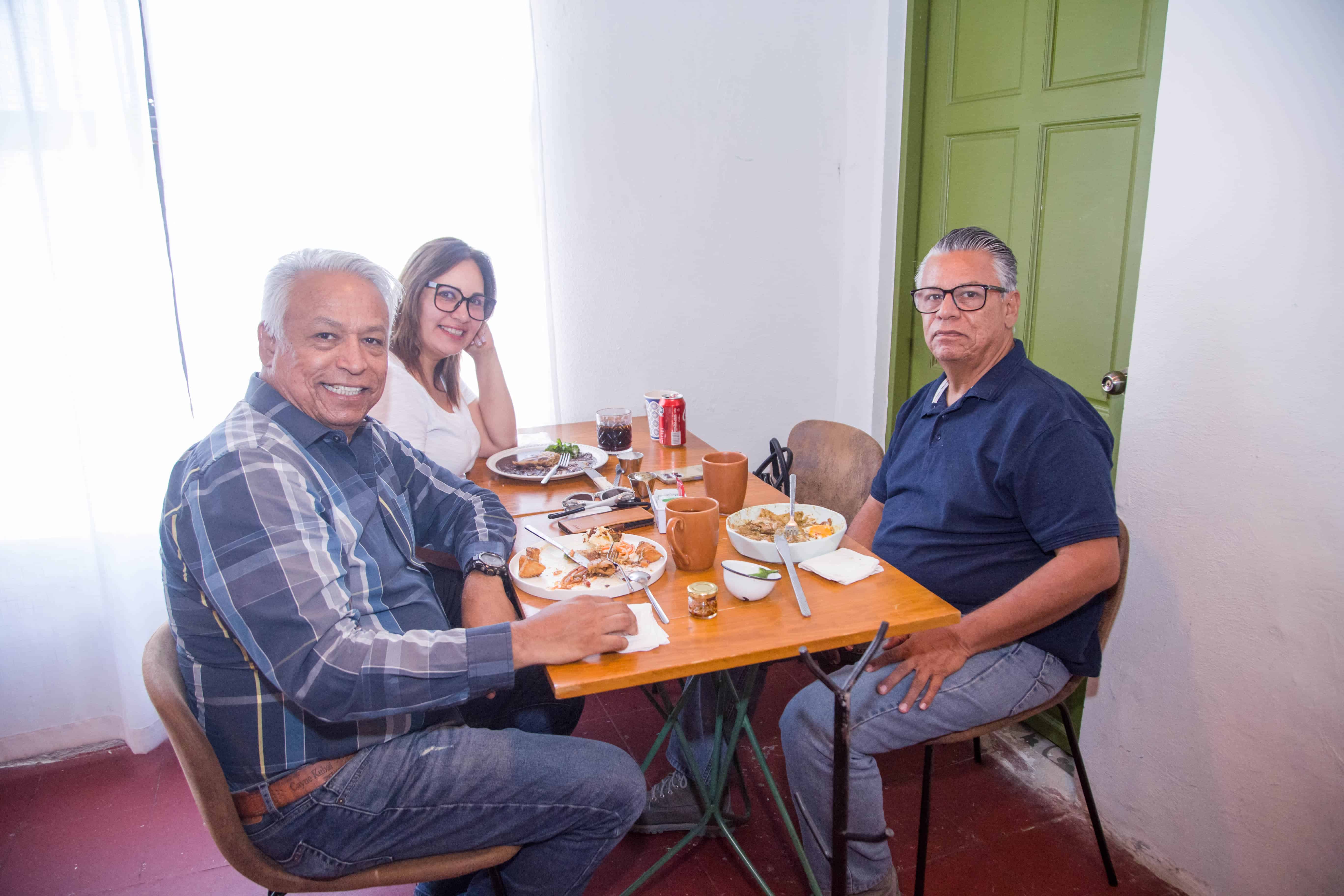 Desayunando en paz