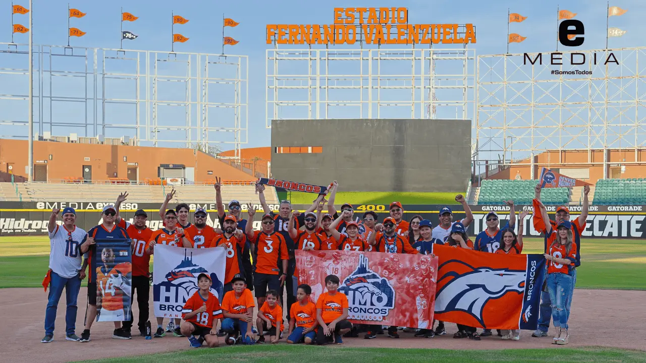 Fans de Broncos se reúnen en Hermosillo rumbo a nueva temporada