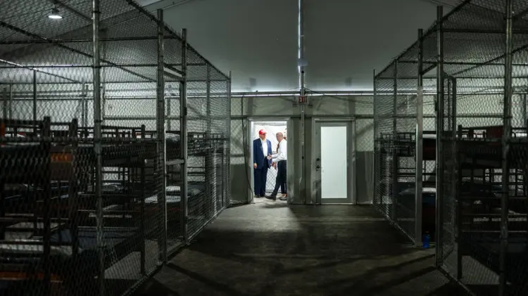 Ordenan detener temporalmente la construcción prisión Alligator Alcatraz. (Foto: Especial / EXPRESO)