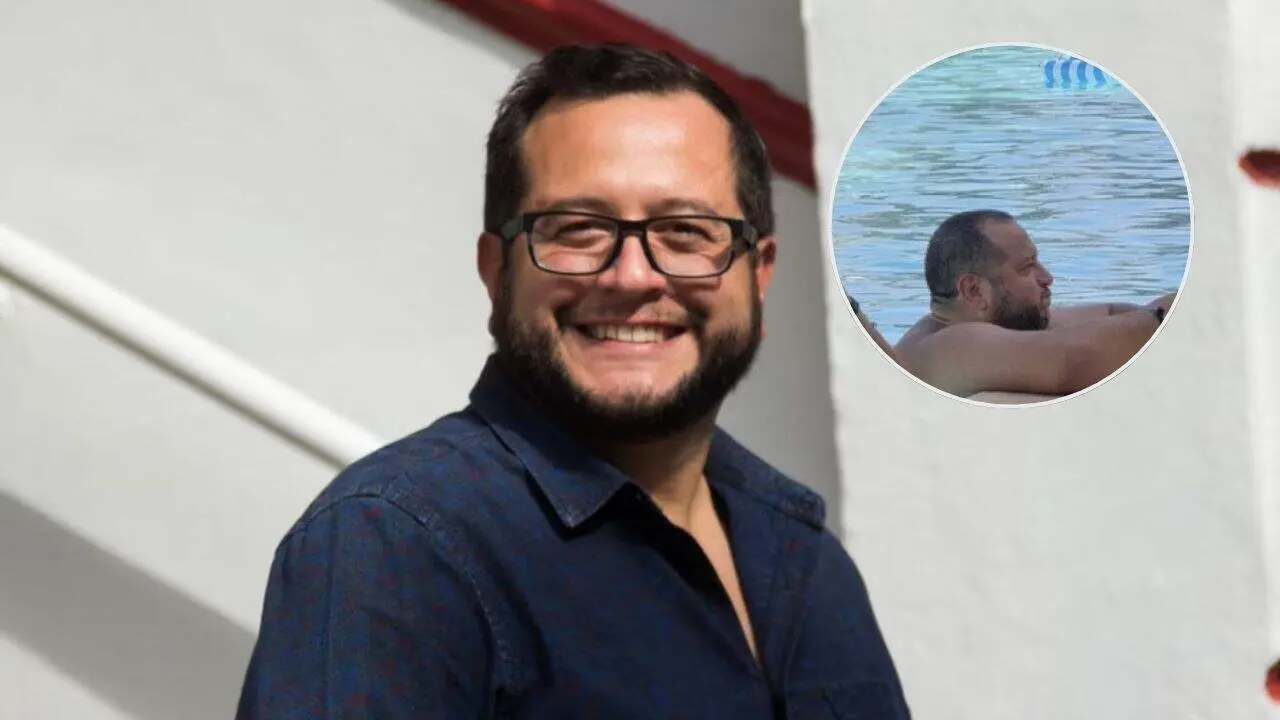 Hijo de AMLO reacciona a memes tras ser captado en alberca de hotel lujoso