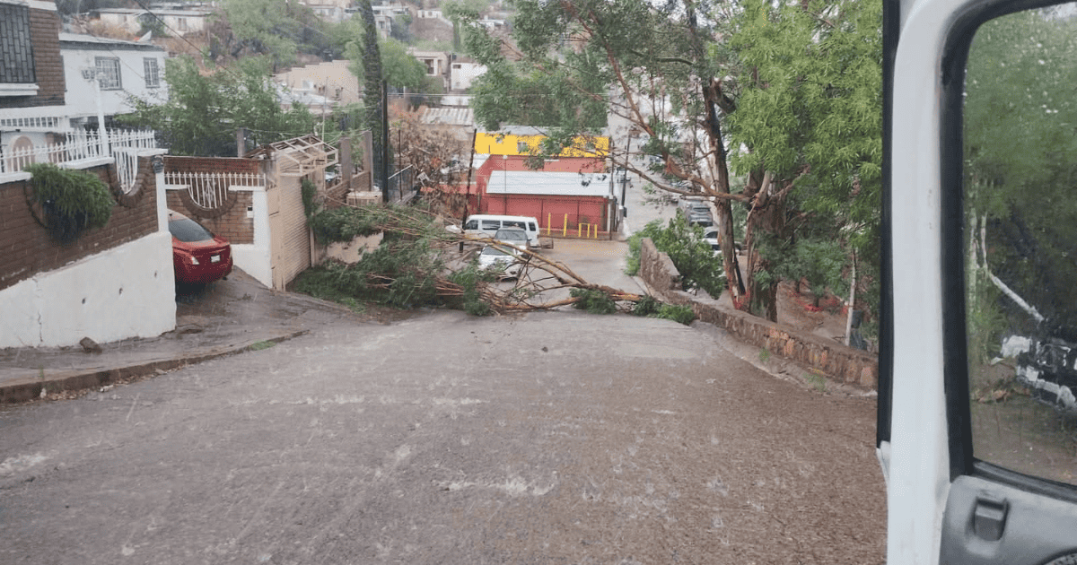 Pronostican lluvias fuertes en Nogales y exhortan a tomar precaución