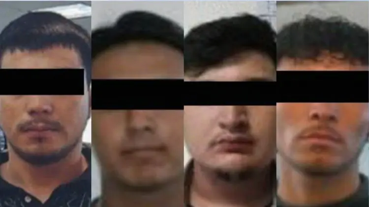 Los cuatro se encuentran detenidos y a la espera de audiencia. (Foto: Especial / EXPRESO)