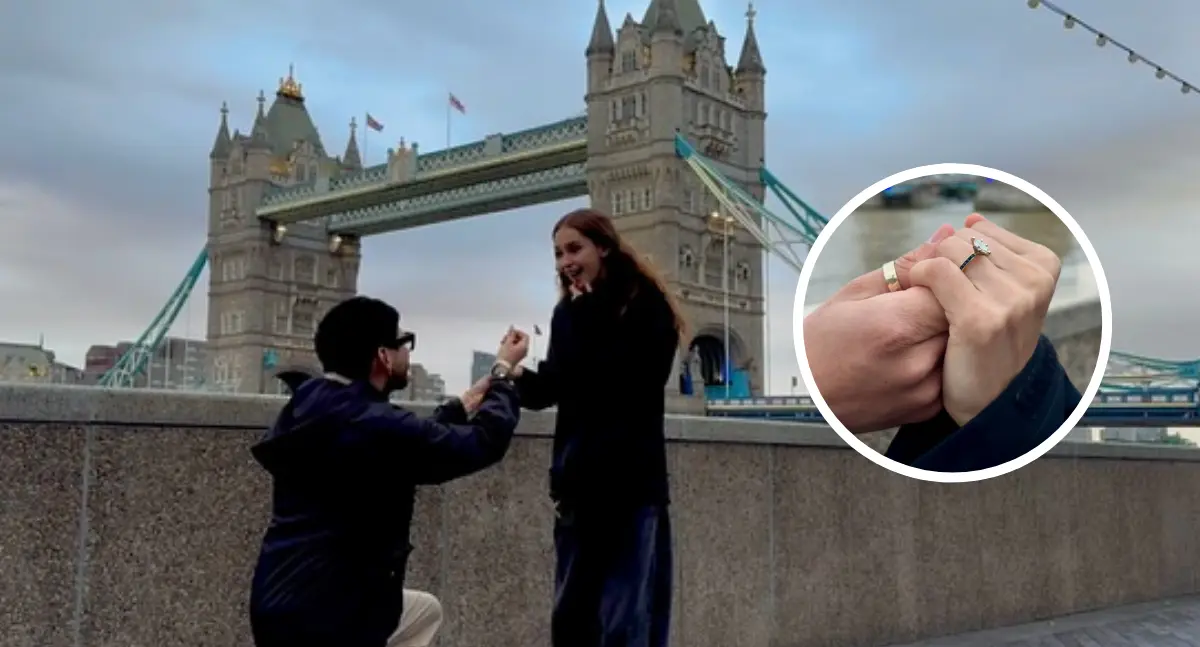 Ricky Yocupicio se compromete en París con su novia Michelle
