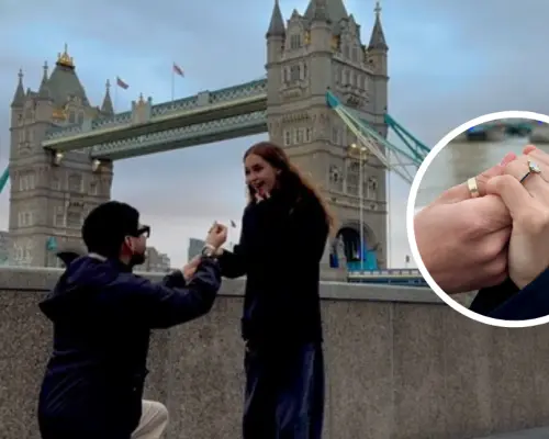 Ricky Yocupicio se compromete en París con su novia Michelle