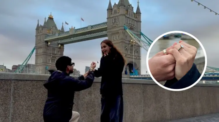 La Ciudad del Amor fue testigo de la propuesta del sonorense. (FOTOS: INSTAGRAM / EXPRESO)