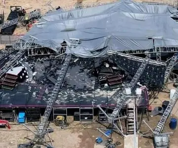 Vinculan a otros dos por colapso de templete en evento de MC en Nuevo León